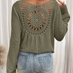 Esmee™ | gebreide V-hals shirt