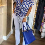 Wendy™ | Casual top met V-hals