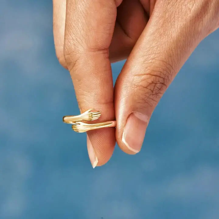 Knuffelring, teken van vriendschap en liefde