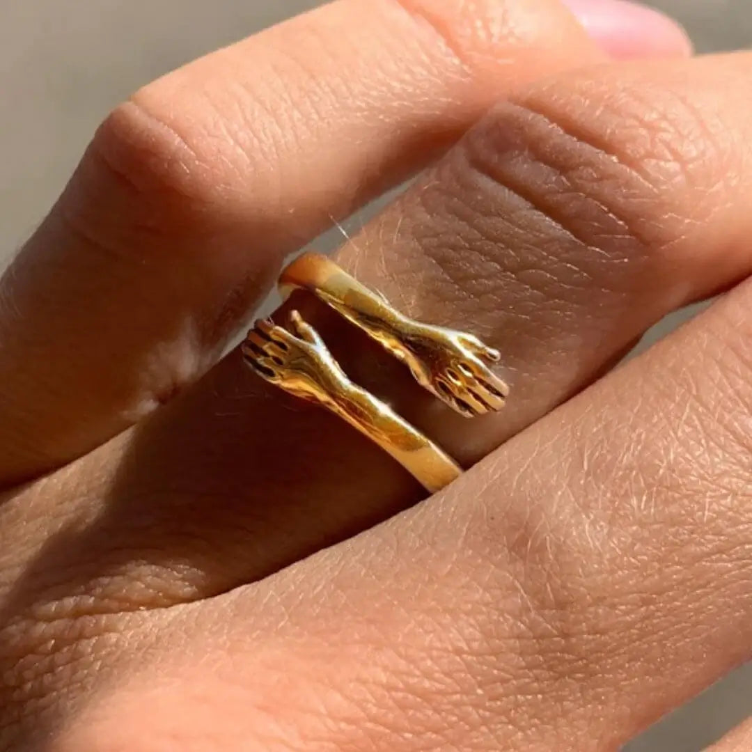 Knuffelring, teken van vriendschap en liefde