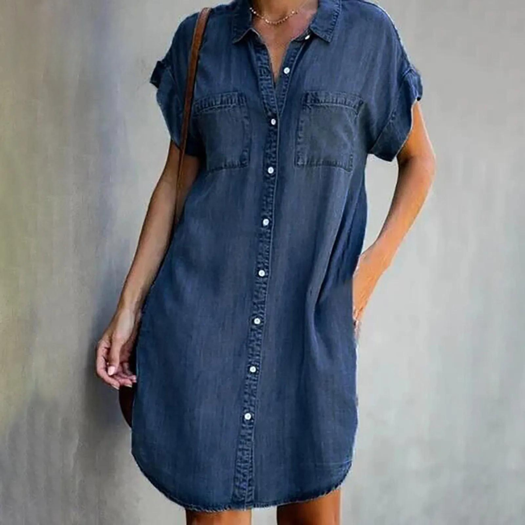 Sanne™ - Moeiteloze Denim Shift