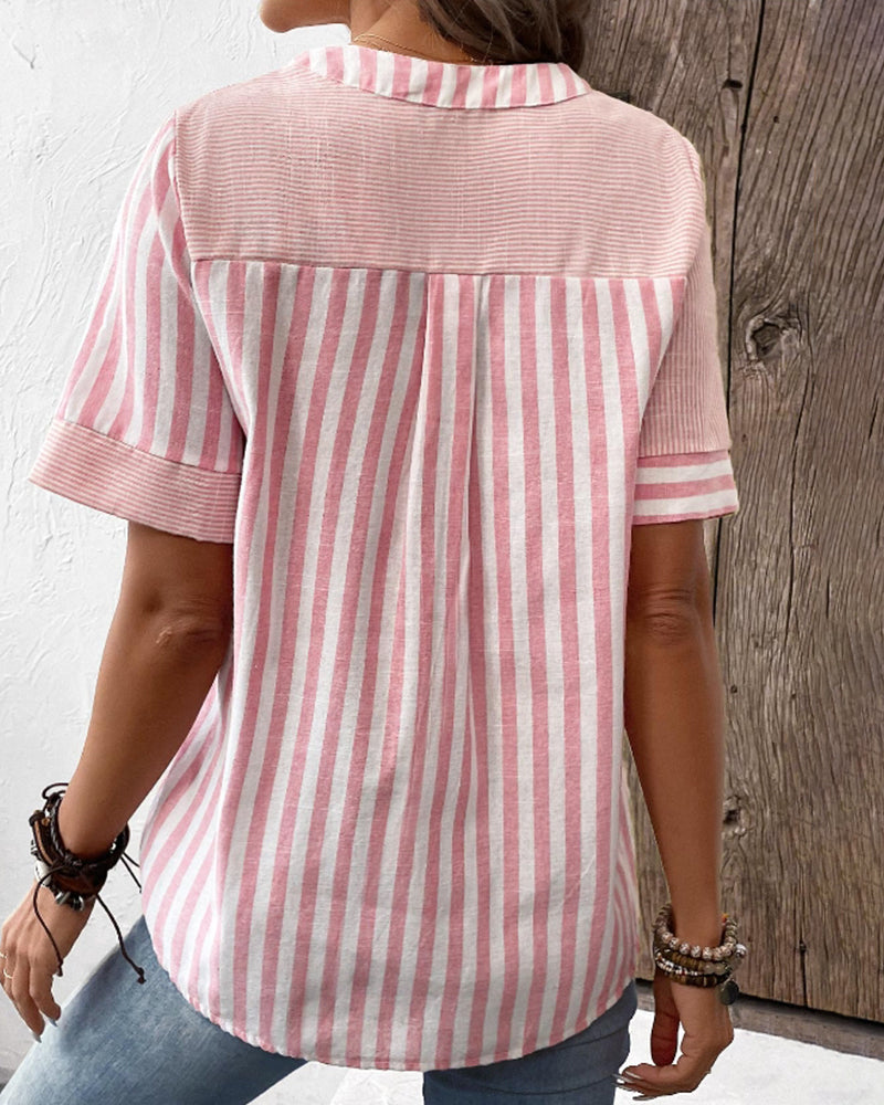 Mischa™ - Luxe Katoenen Blouse