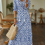 Ellie™ - Maxi-jurk met print