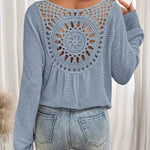 Esmee™ | gebreide V-hals shirt