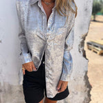 Milou™ Metallic Blouse