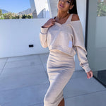 Andrea™ - Casual sweatshirt en jurk set