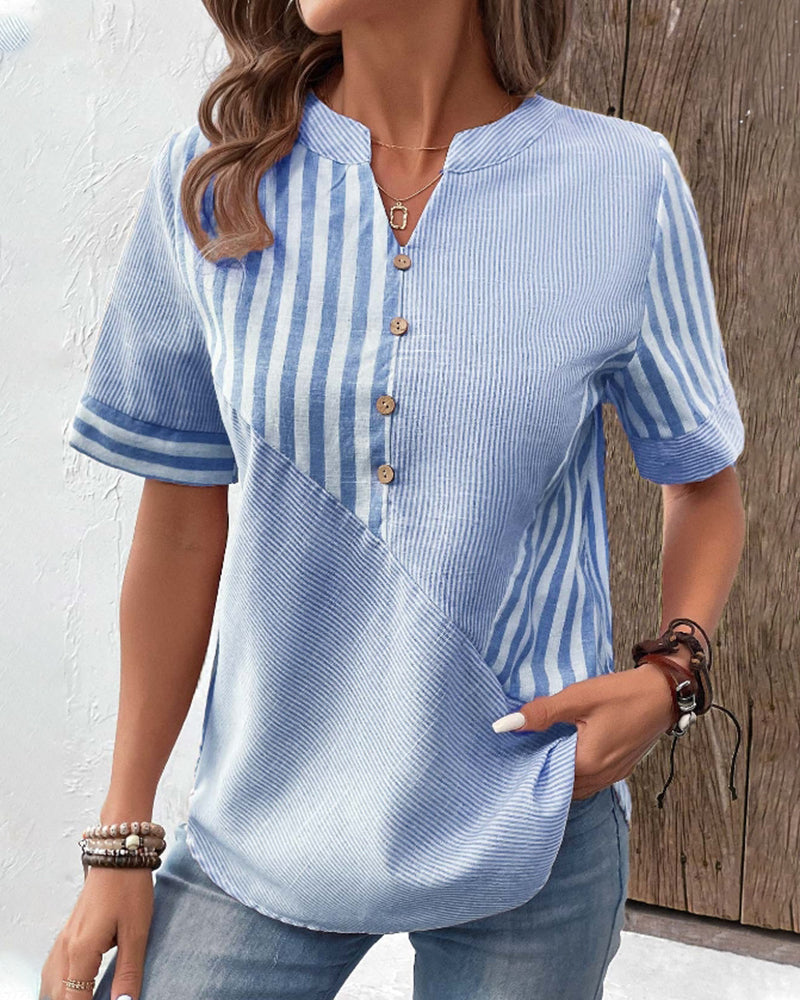 Mischa™ - Luxe Katoenen Blouse