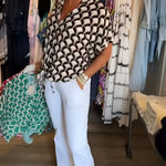 Wendy™ | Casual top met V-hals