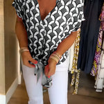 Wendy™ | Casual top met V-hals