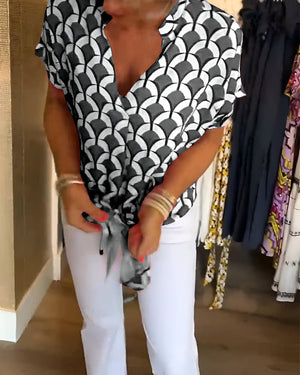 Wendy™ | Casual top met V-hals