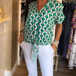 Wendy™ | Casual top met V-hals
